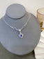 14K GOLD 6.94 CTW NATURAL SAPPHIRE & DIAMOND JEWELRY SET