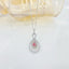 14K GOLD 0.50 CTW NATURAL PINK DIAMOND & DIAMOND PENDANT