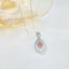 14K GOLD 0.50 CTW NATURAL PINK DIAMOND & DIAMOND PENDANT