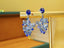 14K GOLD 1.12 CTW NATURAL SAPPHIRE & SAPPHIRE EARRINGS