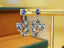 14K GOLD 1.12 CTW NATURAL SAPPHIRE & SAPPHIRE EARRINGS