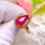 14K GOLD 2.55 CT NATURAL TOURMALINE & DIAMOND RING