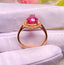 14K GOLD 2.55 CT NATURAL TOURMALINE & DIAMOND RING