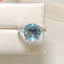 14K GOLD 4.56 CT NATURAL AQUAMARINE RING