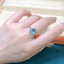 14K GOLD 4.56 CT NATURAL AQUAMARINE RING