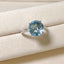 14K GOLD 4.56 CT NATURAL AQUAMARINE RING