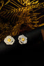 14K GOLD 1.20 CT NATURAL COLOR DIAMOND EARRINGS