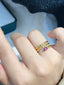 14K GOLD 0.38 CT NATURAL RUBY RING