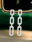 14K GOLD 0.56 CT NATURAL H DIAMOND EARRINGS