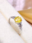 14K GOLD 1.82 CT NATURAL SAPPHIRE & DIAMOND RING