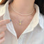 14K GOLD 1.51 CTW NATURAL YELLOW DIAMOND & DIAMOND NECKLACE