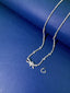 14K GOLD 2.45 CTW NATURAL H DIAMOND NECKLACE