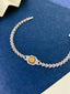 14K GOLD 2.13 CTW NATURAL YELLOW DIAMOND & DIAMOND BRACELET