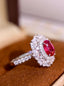 14K GOLD 1.97 CTW NATURAL RUBY & DIAMOND RING