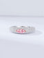 14K GOLD 1.17 CTW NATURAL PINK DIAMOND & DIAMOND RING