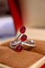 14K GOLD 1.70 CTW NATURAL RUBY & DIAMOND RING