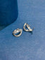 14K GOLD 0.70 CT NATURAL H DIAMOND EARRINGS