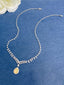 14K GOLD 5.71 CTW NATURAL YELLOW DIAMOND & DIAMOND NECKLACE