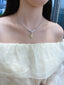 14K GOLD 5.71 CTW NATURAL YELLOW DIAMOND & DIAMOND NECKLACE