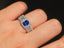 14K GOLD 1.87 CTW NATURAL SAPPHIRE & DIAMOND RING