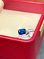 14K GOLD 1.03 CTW NATURAL SAPPHIRE & DIAMOND RING