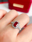 14K GOLD 1.81 CTW NATURAL RUBY & DIAMOND RING