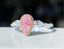 GIA CERTIFIED 14K GOLD 0.60 CTW NATURAL PINK DIAMOND & DIAMOND RING