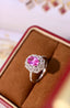 14K GOLD 2.16 CTW NATURAL PADPARADSCHA SAPPHIRE & DIAMOND RING