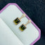 14K GOLD 2.54 CTW NATURAL TOURMALINE & DIAMOND EARRINGS