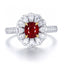 14K GOLD 1.94 CTW NATURAL RUBY & DIAMOND RING