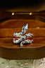 14K GOLD 0.87 CTW NATURAL SAPPHIRE & DIAMOND RING