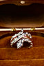 14K GOLD 0.87 CTW NATURAL SAPPHIRE & DIAMOND RING