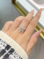 GIA CERTIFIED 14K GOLD 0.77 CTW NATURAL PINK DIAMOND & DIAMOND RING