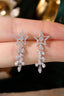 14K GOLD 0.84 CT NATURAL H DIAMOND EARRINGS