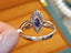 14K GOLD 1.93 CTW NATURAL SAPPHIRE & DIAMOND RING