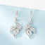 14K GOLD 1.39 CT NATURAL H DIAMOND EARRINGS