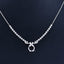 14K GOLD 1.23 CT NATURAL H DIAMOND NECKLACE