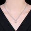 14K GOLD 1.23 CT NATURAL H DIAMOND NECKLACE