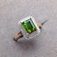 14K GOLD 1.76 CTW NATURAL TOURMALINE & DIAMOND RING