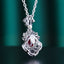 14K GOLD 0.74 CTW NATURAL RUBY & DIAMOND PENDANT