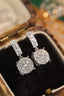 14K GOLD 0.76 CT NATURAL H DIAMOND EARRINGS