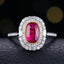 14K GOLD 1.49 CTW NATURAL RUBY & DIAMOND RING/PENDANT