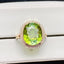 14K GOLD 5.99 CTW NATURAL TOURMALINE & DIAMOND RING