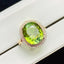 14K GOLD 5.99 CTW NATURAL TOURMALINE & DIAMOND RING