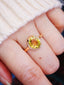 14K GOLD 2.56 CTW NATURAL TOURMALINE & DIAMOND RING