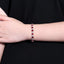 14K GOLD 6.25 CTW NATURAL RUBY & DIAMOND BRACELET