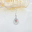 14K GOLD 0.49 CTW NATURAL PINK DIAMOND & DIAMOND NECKLACE