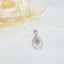 14K GOLD 0.49 CTW NATURAL PINK DIAMOND & DIAMOND NECKLACE