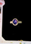 14K GOLD 2.60 CTW NATURAL STAR SAPPHIRE & DIAMOND RING