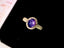 14K GOLD 2.60 CTW NATURAL STAR SAPPHIRE & DIAMOND RING